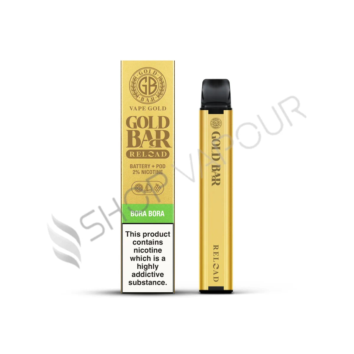 Gold Bar Reload Prefilled Pod Kit - Bora Bora