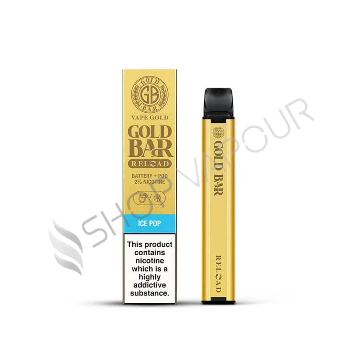 Gold Bar Reload Prefilled Pod Kit - Ice Pop