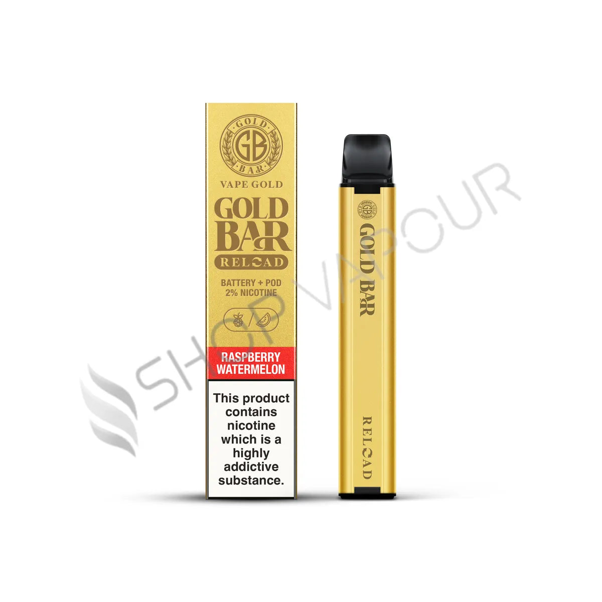 Gold Bar Reload Prefilled Pod Kit - Raspberry Watermelon