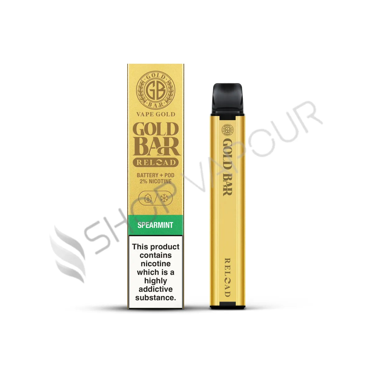Gold Bar Reload Prefilled Pod Kit - Spearmint