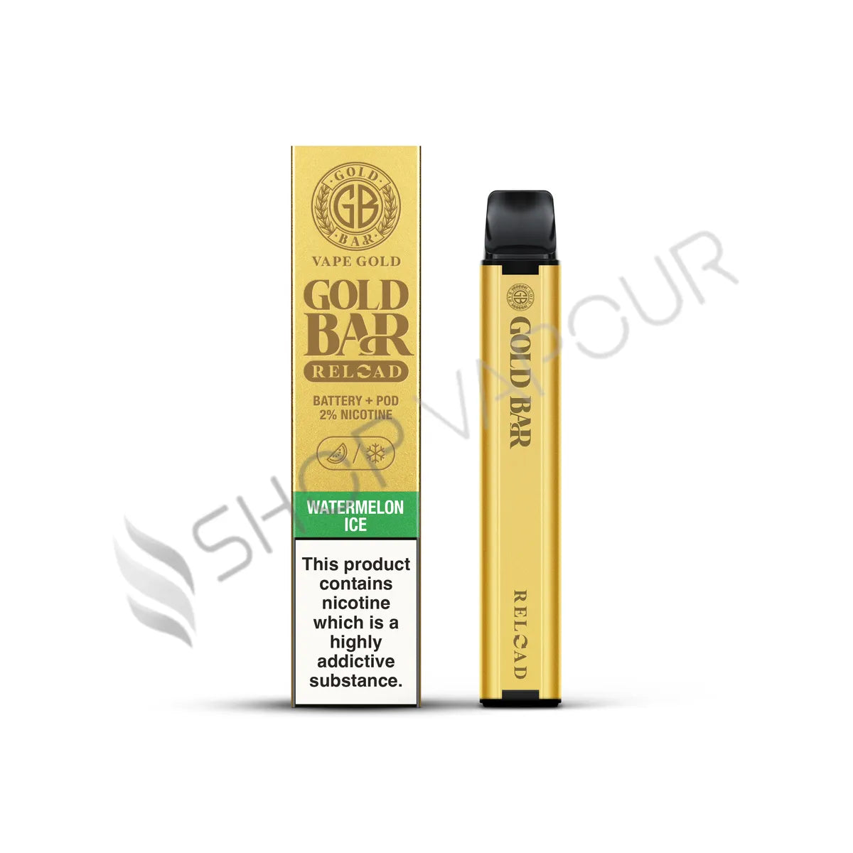 Gold Bar Reload Prefilled Pod Kit - Watermelon Ice