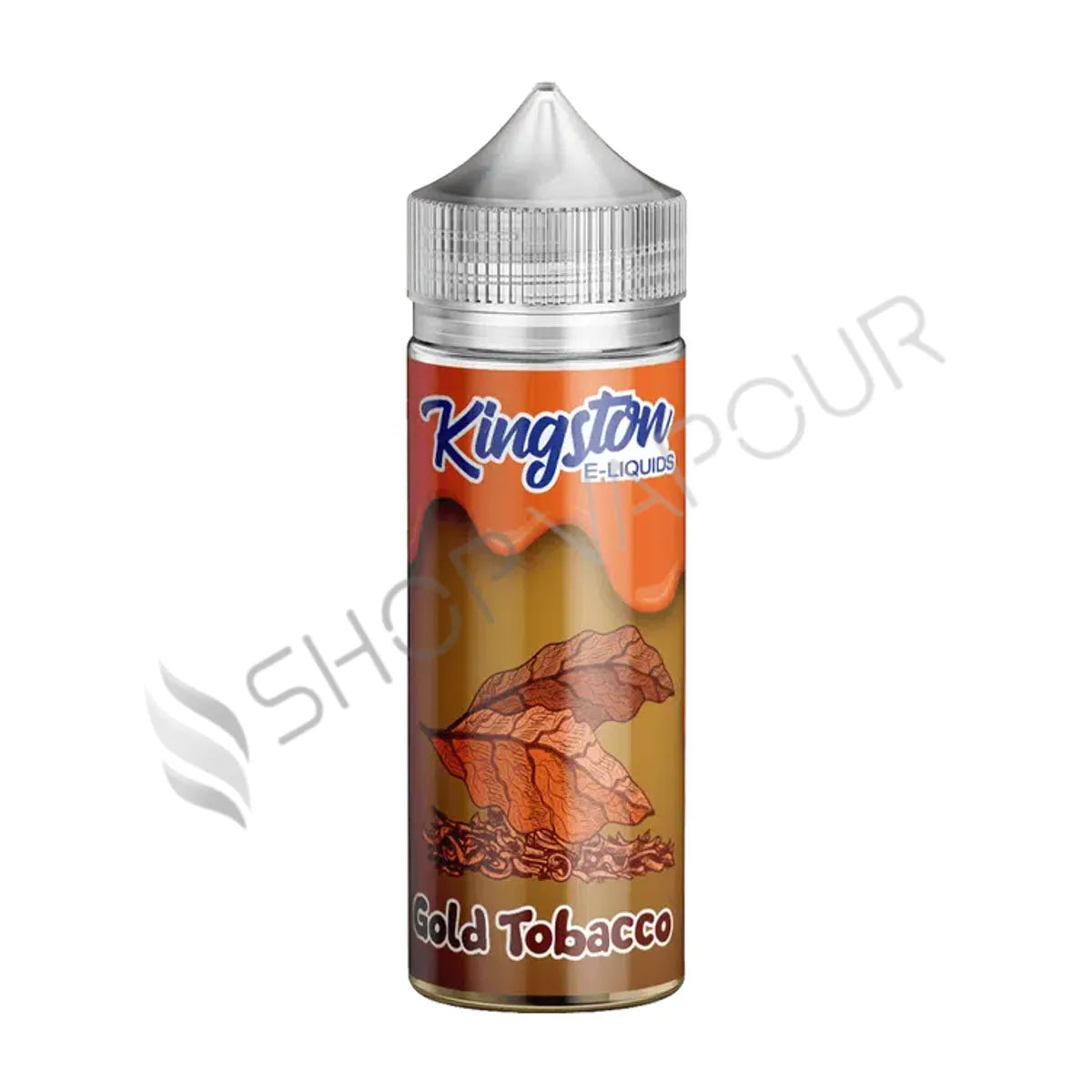 Gold Tobacco 100ml Shortfill E-Liquid by Kingston Tobacco