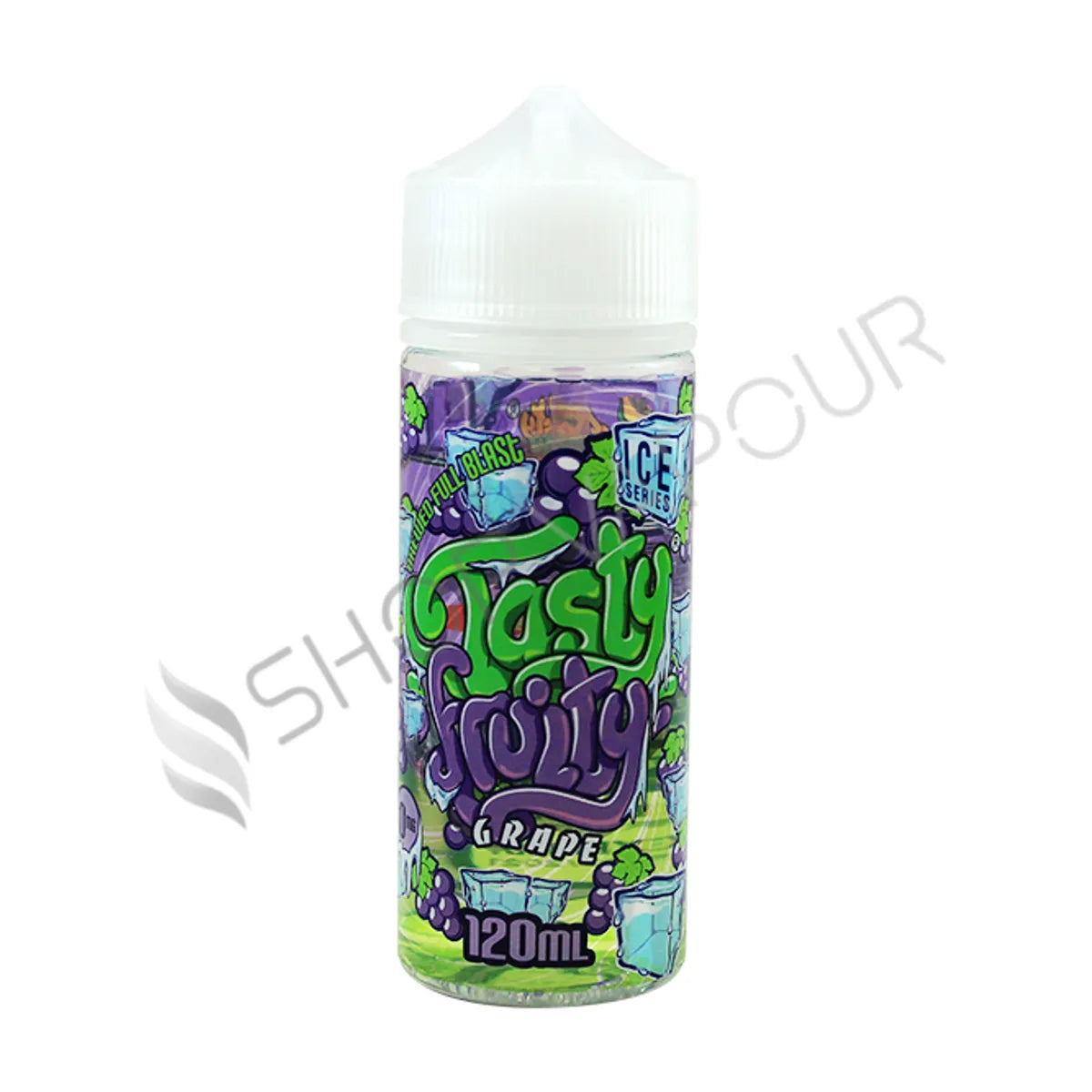 Grape 100ml Shortfill E-Liquid by Tasty Fruity Ice Series