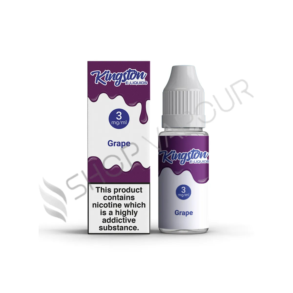 Grape 10ml E-Liquid by Kingston