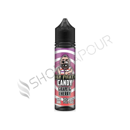 Grape & Cherry 50ml Shortfill E-Liquid by Old Pirate Candy