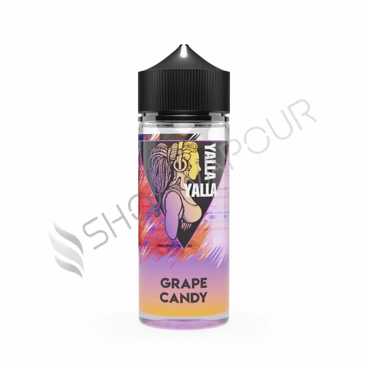 Grape Candy 100ml Shortfill E-Liquid by Yalla Yalla