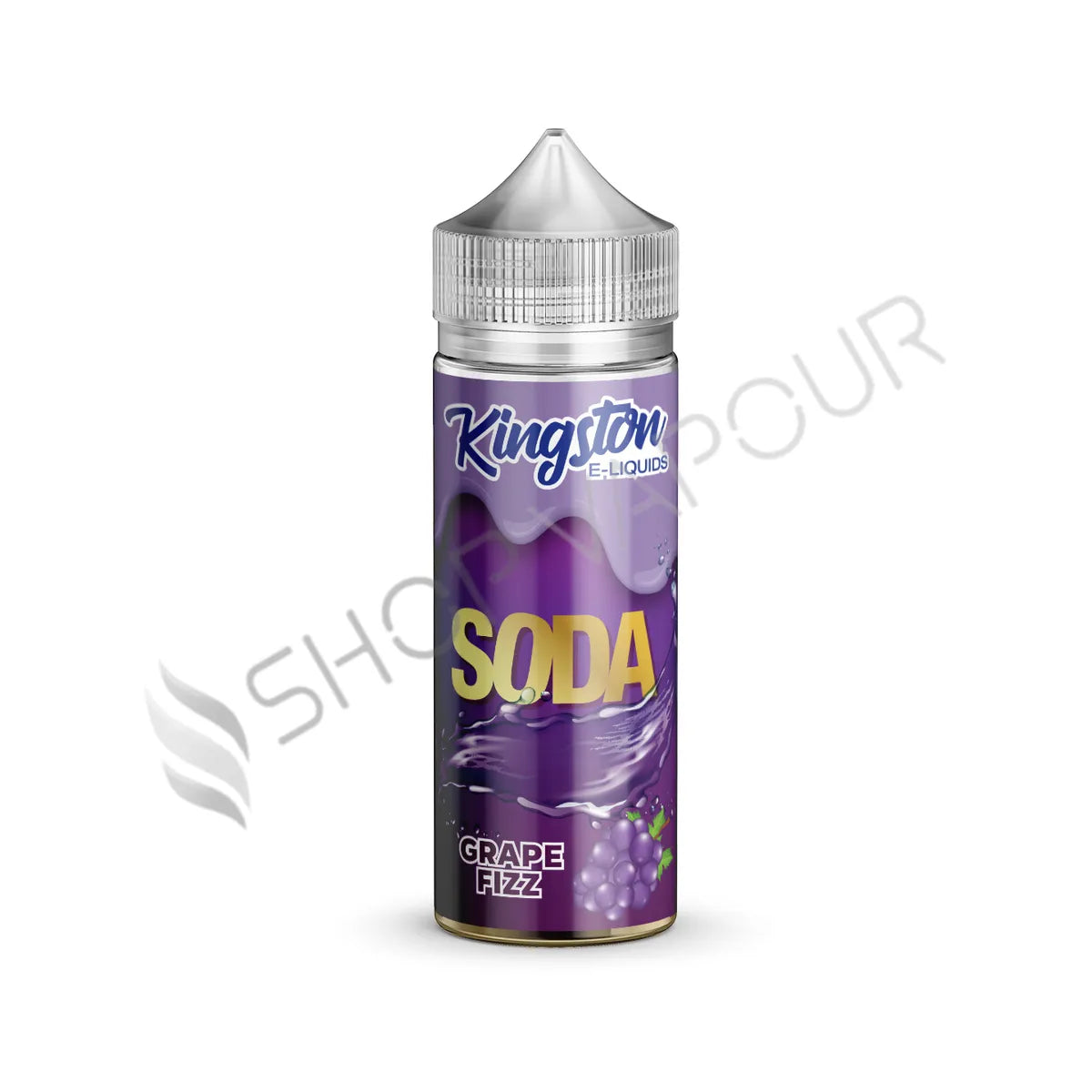 Grape Fizz 100ml Shortfill E-Liquid by Kingston Soda