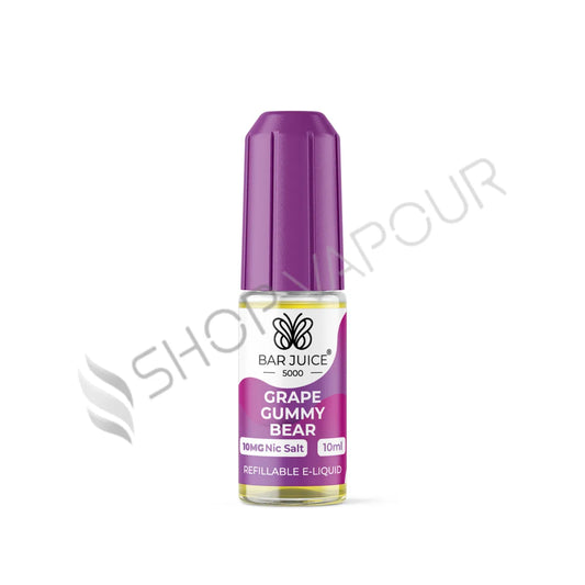 Grape Gummy Bear Nic Salt E-Liquid by Bar Juice 5000