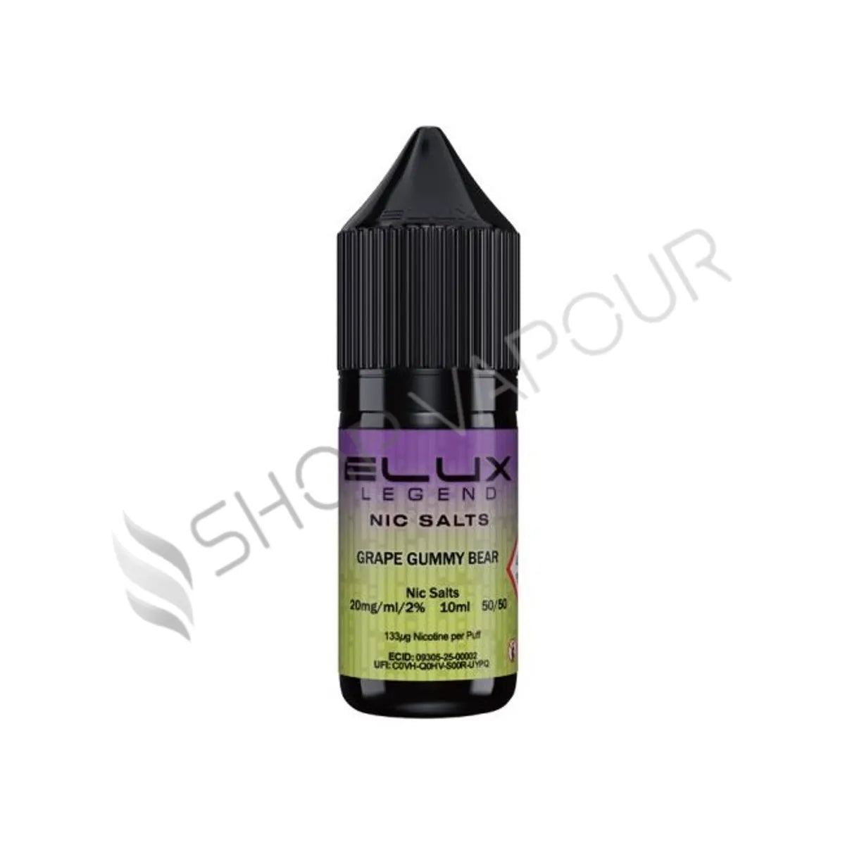 Grape Gummy Bear Nic Salt E-Liquid by Elux Legend