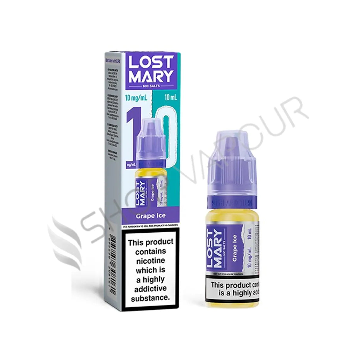 Grape Ice Nic Salt E-Liquid by Lost Mary
