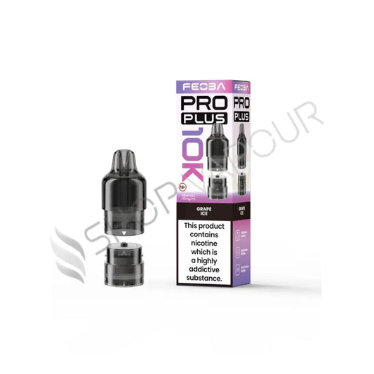 Grape Ice Pro Plus 10K Prefilled Pod & Refill by Feoba