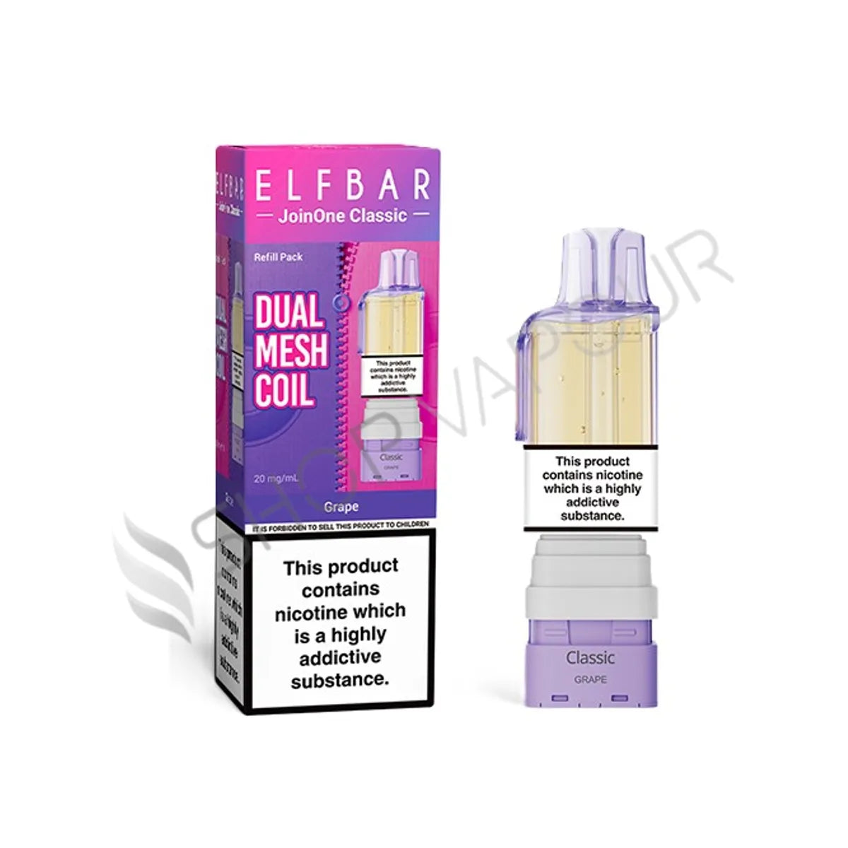 Grape JoinOne Classic Prefilled Pod & Refill by Elf Bar