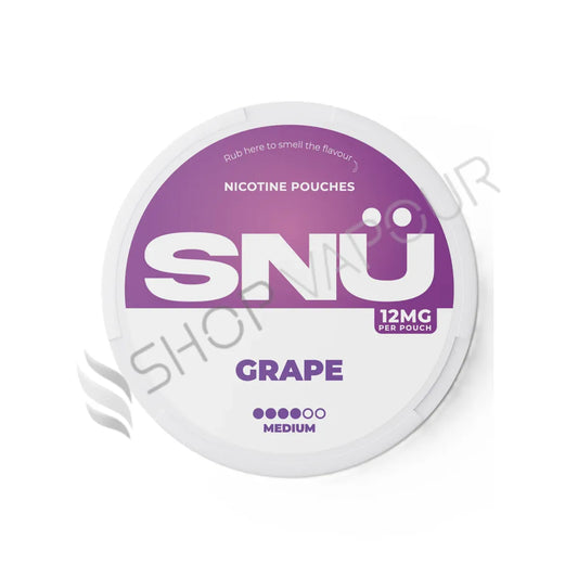 Grape Nicotine Pouches by SNU