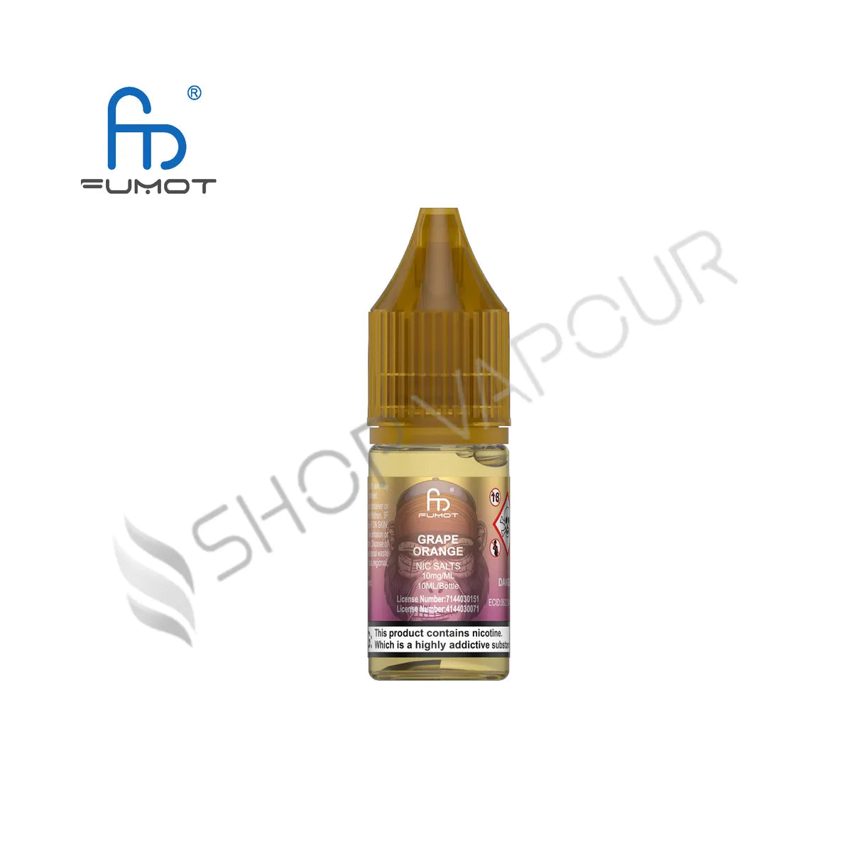 Grape Orange Nic Salt E-Liquid by RandM 7000