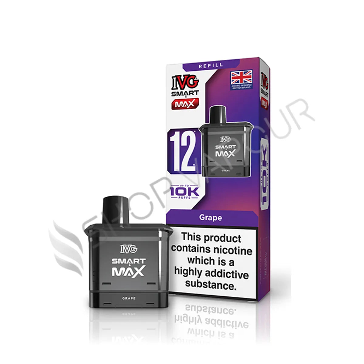 Grape Smart Max Prefilled Pod & Refill by IVG
