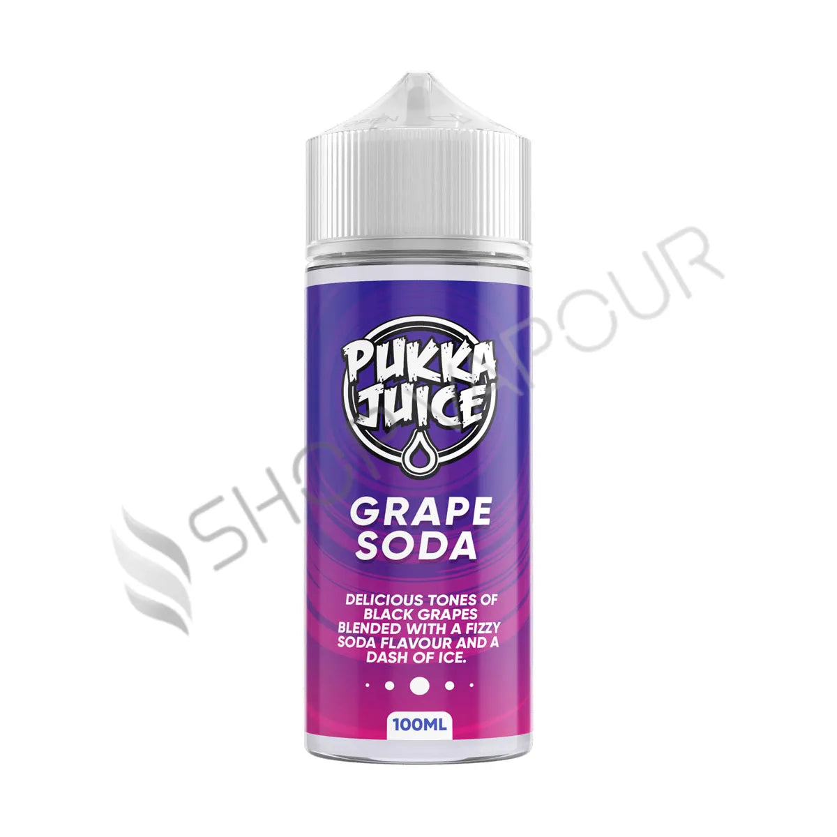 Grape Soda 100ml Shortfill E-Liquid by Pukka Juice
