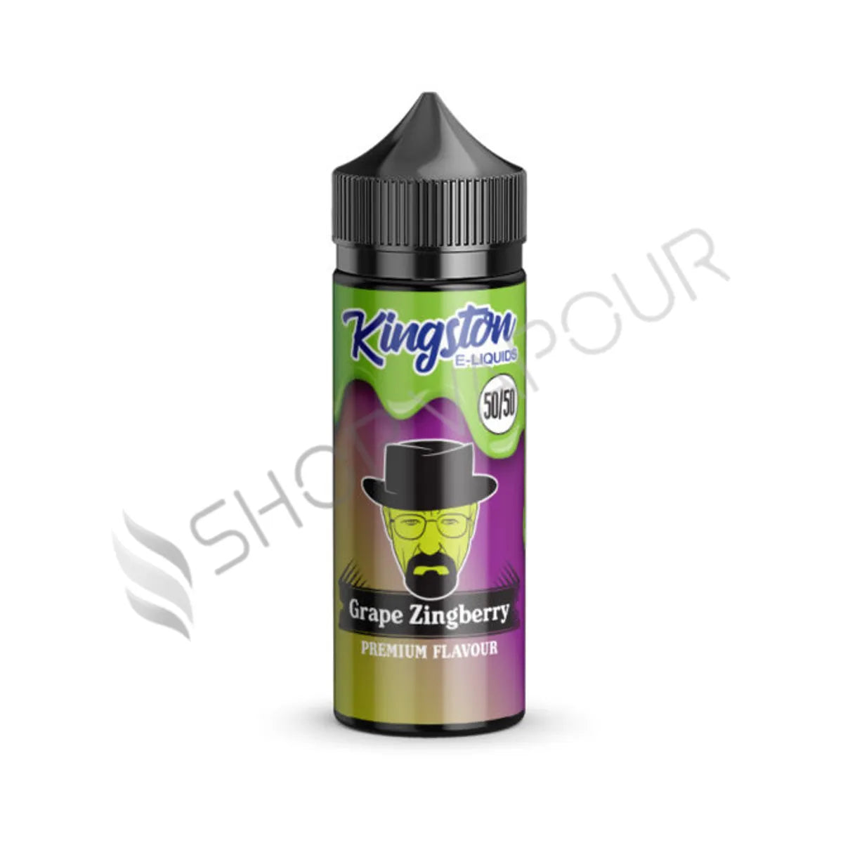 Grape Zingberry 100ml Shortfill E-Liquid by Kingston 50/50