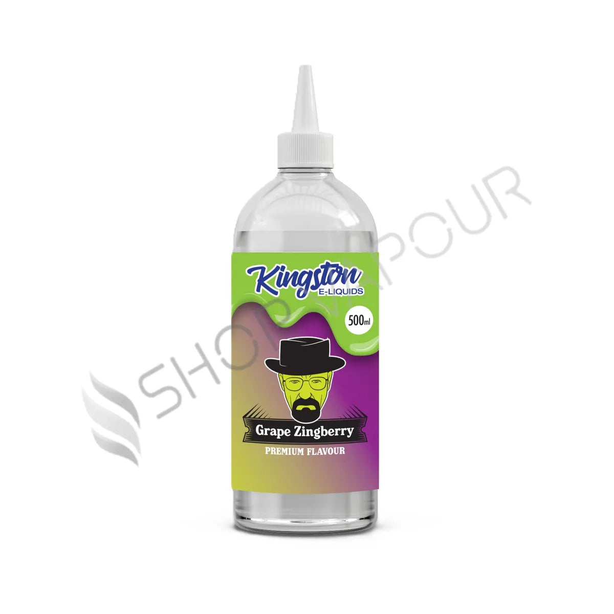 Grape Zingberry 500ml Shortfill E-Liquid by Kingston