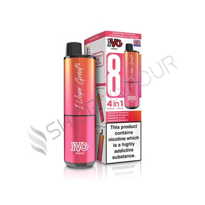IVG 2400 4 in 1 Prefilled Pod Kit - Grapefruit Edition
