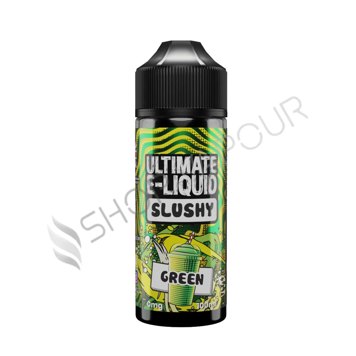Green 100ml Shortfill E-liquid by Ultimate Juice Slushy