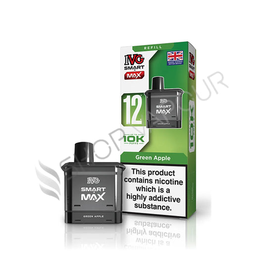 Green Apple Smart Max Prefilled Pod & Refill by IVG