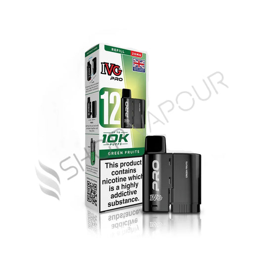 Green Fruits Pro 12 Prefilled Pod & Refill by IVG