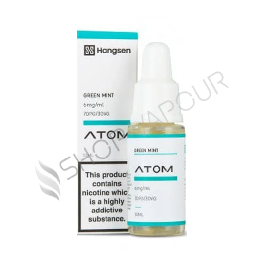 Green Mint 10ml E-Liquid by Hangsen Atom
