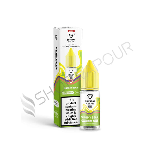 Gummy Bear Bar Salts Nic Salt by Crystal Clear