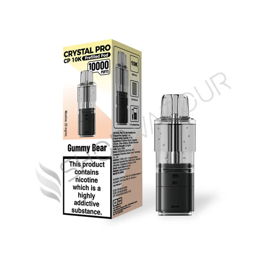 Gummy Bear CP 10K Prefilled Pod & Refill by Crystal Pro