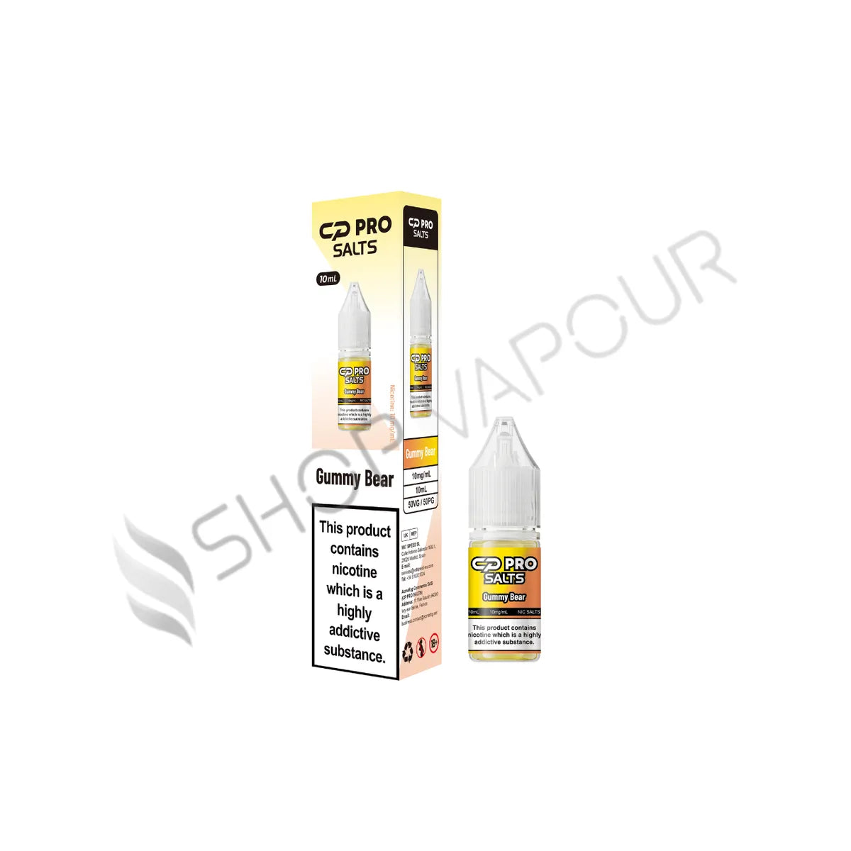 Gummy Bear Nic Salt E-Liquid by Crystal Pro CP