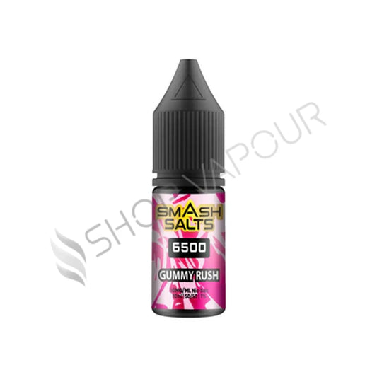 Gummy Rush Nic Salt E-Liquid by Smash Salts 6500