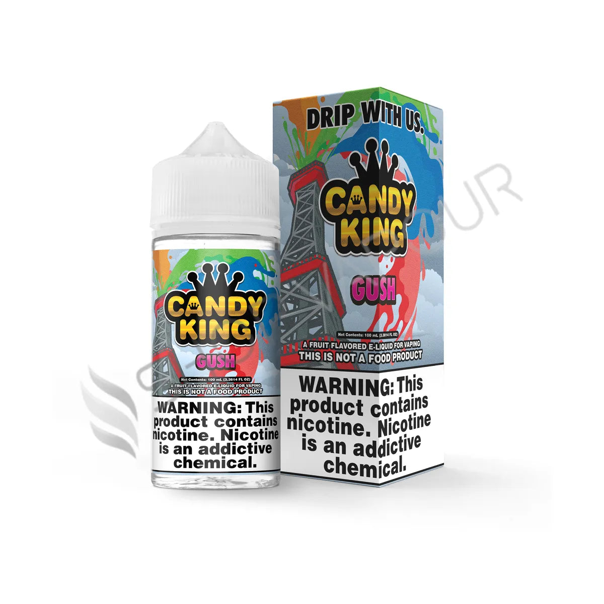 Gush 100ml Shortfill E-Liquid by Candy King