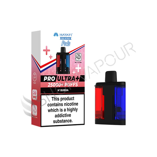 Hubba Bubba Pro Ultra Plus 25K Prefilled Pod & Refill by Hayati