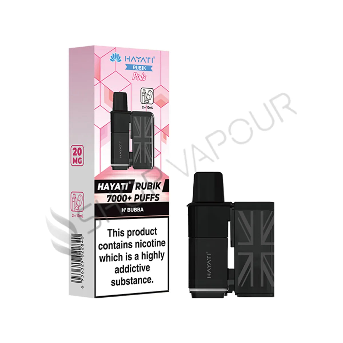 H'Bubba Rubik 7000 Prefilled Pod & Refill by Hayati
