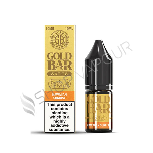 Hawaiian Sunrise Nic Salt E-Liquid by Gold Bar Salts
