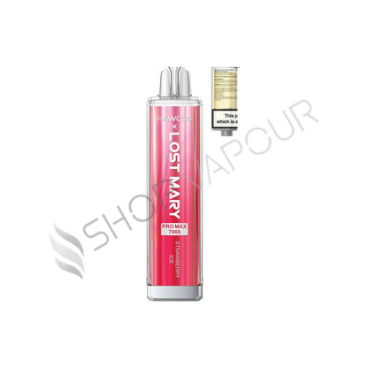 Hawcos X Lost Mary Pro Max 7000 Prefilled Pod Kit - Strawberry Ice