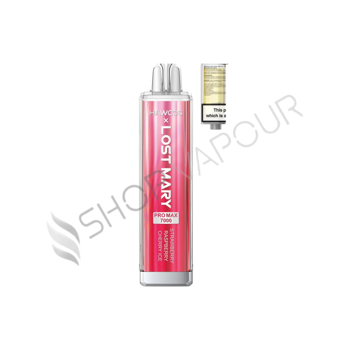 Hawcos X Lost Mary Pro Max 7000 Prefilled Pod Kit - Raspberry Cherry Ice
