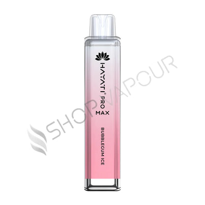 Hayati Pro Max 4000 Zero Nicotine Disposable Vape - Bubblegum Ice