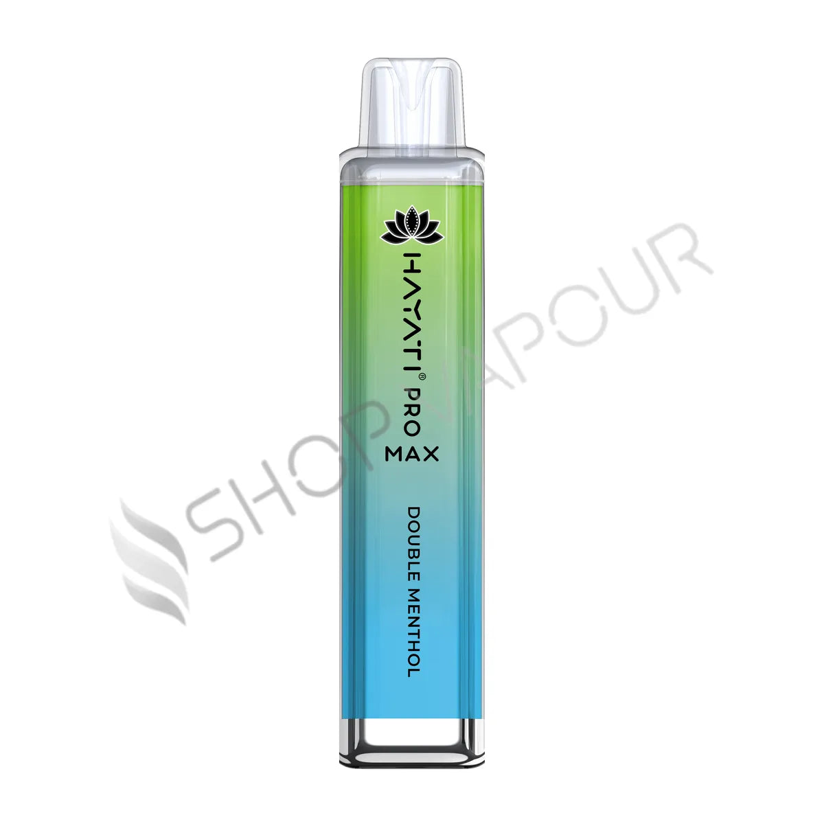 Hayati Pro Max 4000 Zero Nicotine Disposable Vape - Double Menthol
