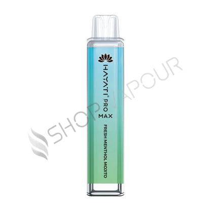 Hayati Pro Max 4000 Zero Nicotine Disposable Vape - Fresh Menthol Mojito