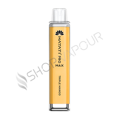 Hayati Pro Max 4000 Zero Nicotine Disposable Vape - Triple Mango