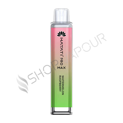 Hayati Pro Max 4000 Zero Nicotine Disposable Vape - Watermelon Raspberry