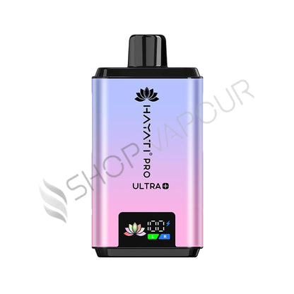 Hayati Pro Ultra Plus 25K Prefilled Pod Kit - Blueberry Cotton K Raspberry Cotton K 