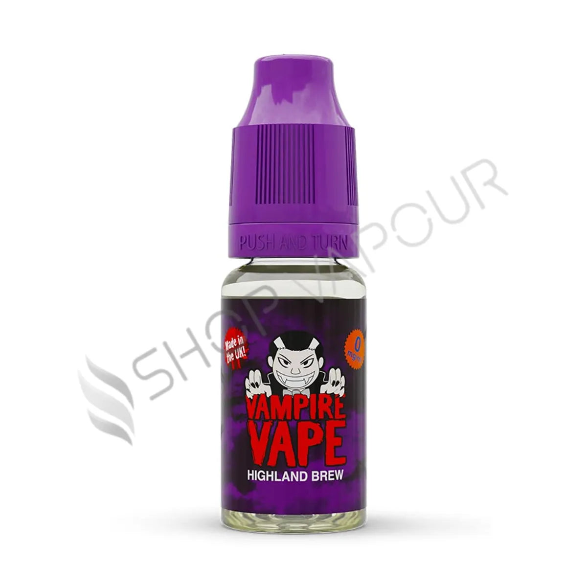 Highland Brew 10ml E-Liquid by Vampire Vape
