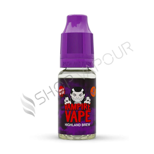 Highland Brew 10ml E-Liquid by Vampire Vape