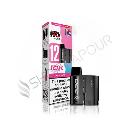 Hub Blast Pro 12 Prefilled Pod & Refill by IVG