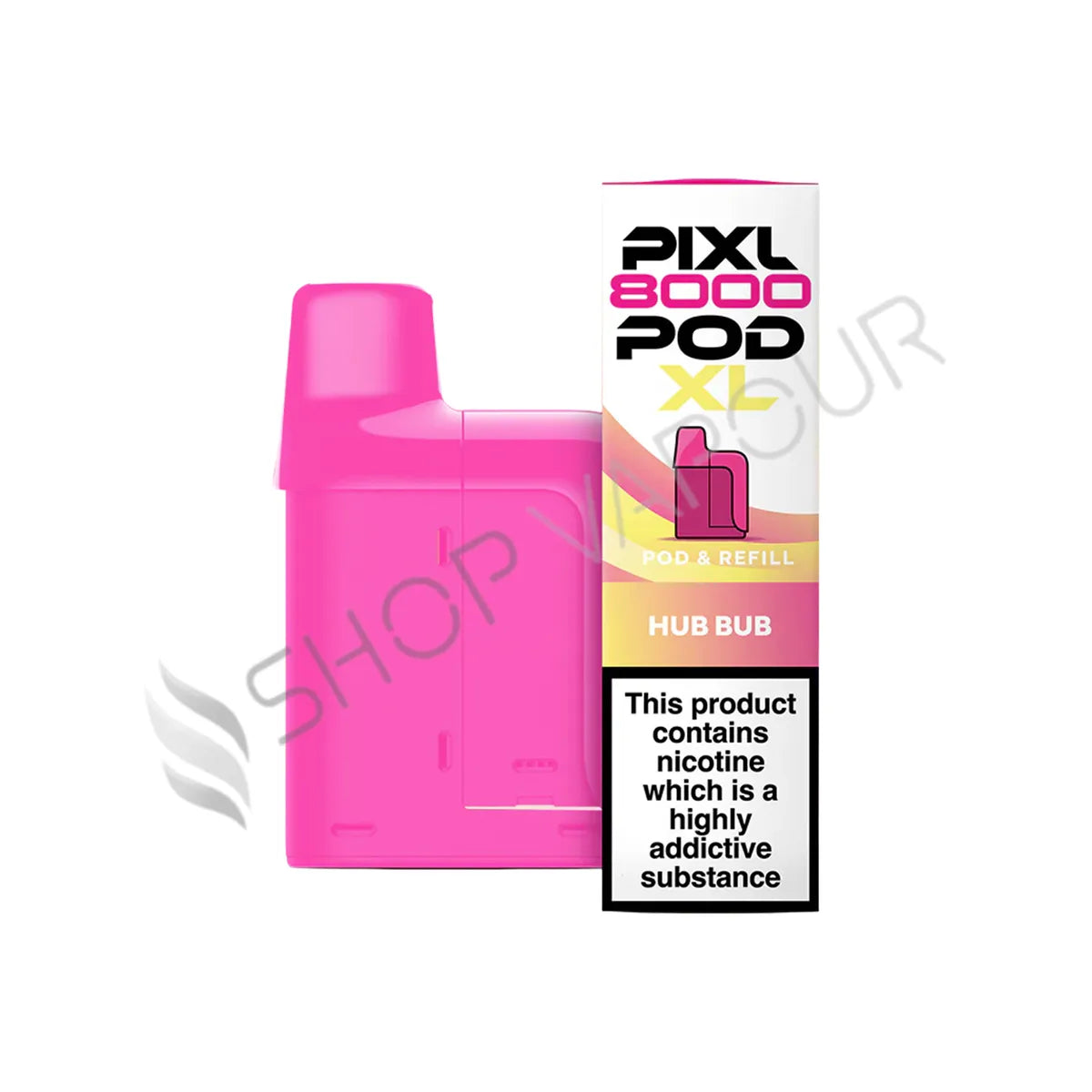 Hub Bub Pixl 8000 Prefilled Pod & Refill by Pixl