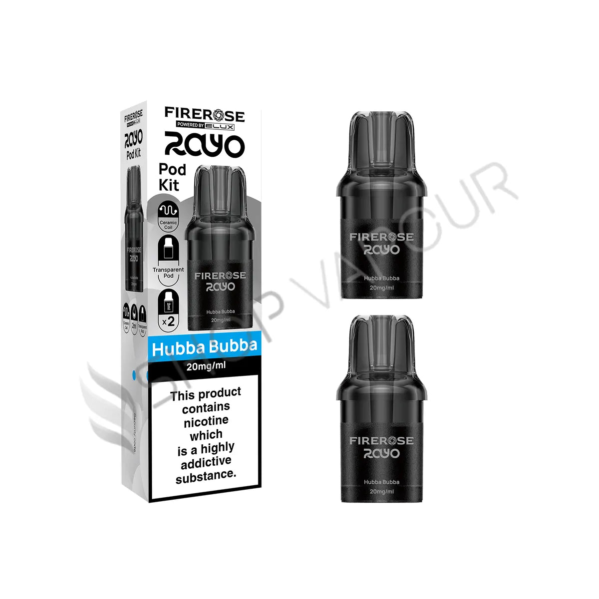 Hubba Bubba Rayo 600 Prefilled Pods by Firerose