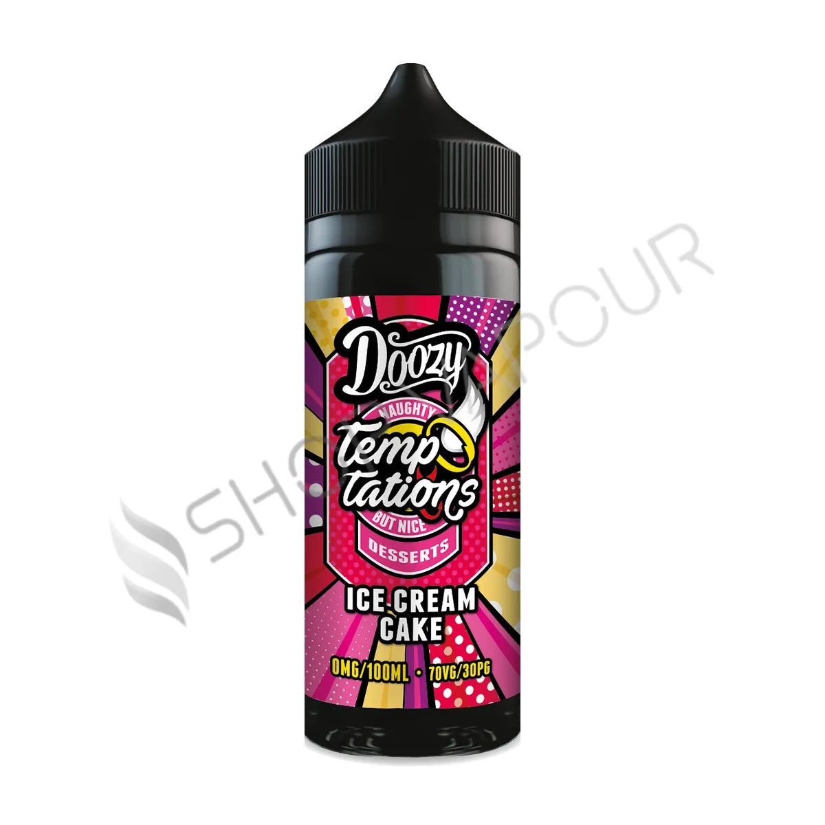 Ice Cream Cake 100ml Shortfill E-Liquid by Doozy Temptations