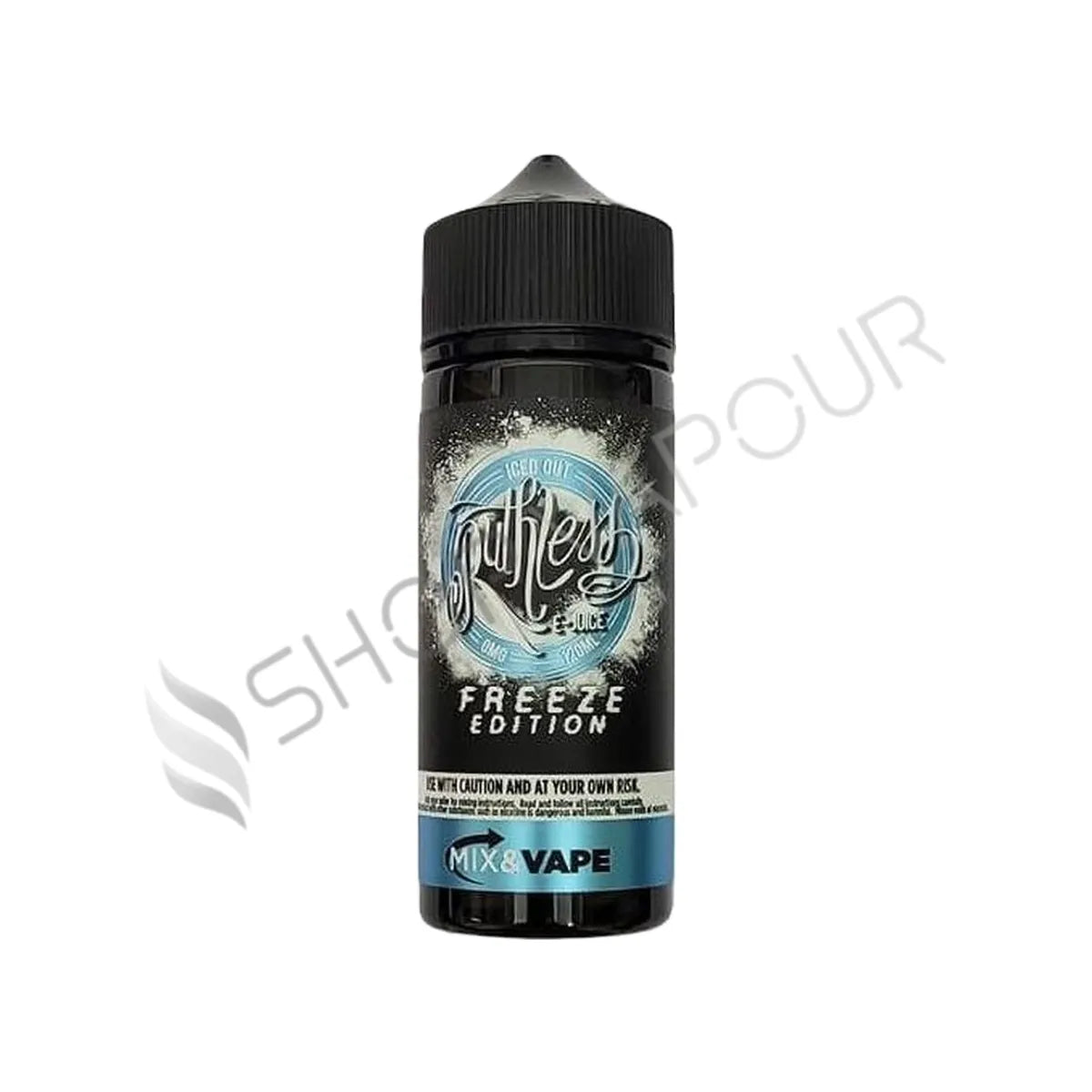 Iced Out 100ml Shortfill E-Liquid by Ruthless Freeze